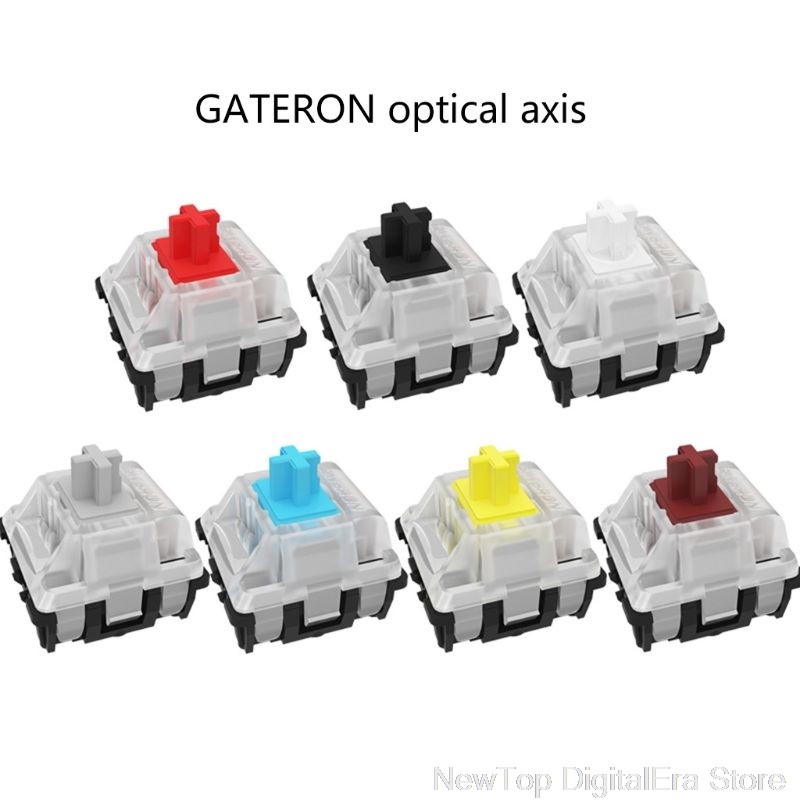 10 PCS / 1 set (7 PCS) Gateron Optical Switch is applicable