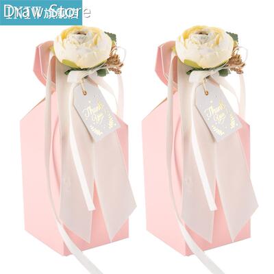 25pcs Vase Shape Candy Box Wedding Gift Chocolate Boxes For