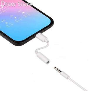 Adapters for Iphone headphones lightning to 3 5 mm jack aux
