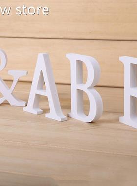 DIY Hoeme Dcor Wooden Leters Alphdabet 1Word tBridal Weding