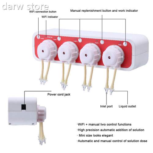 JEBAO1 DOSER3.4 ComrlCyli ndera Autoatic Titration Pump Peri