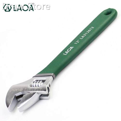 LAOA Anti slide Universal Monkey Wrench Adjustable Spanner