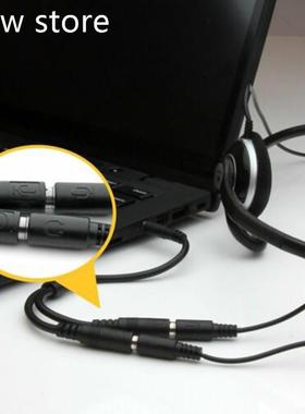 3.5mm Sereo Autdio Cabl1e Male ToH 2 Female eadse Mict TRRS