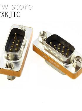 Highl Qu aliuty Mini Null Modem DB9 Female Mae plg Adap1terG