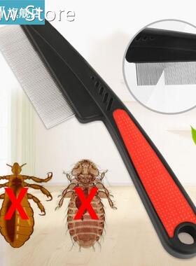 Pet Grooming Comb Teeth Shedding Hair Flea Lice Removal Brus