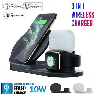 Mn Fast Wieless Ciharger Stand iFor IPhone Apple1 Wratch 3 I