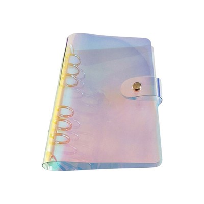 6 Hole PVC Loose Leaf Binder Notebook Notepad Sketchbook Bus