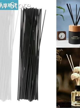 50Pcs 30cmx3mm Fiber Sticks Diffuser Aromatherapy Volatile R
