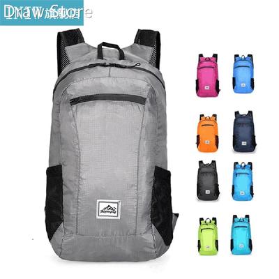 20L Lightweight Canvas Double-Shoulder Backpack Mountaineeri