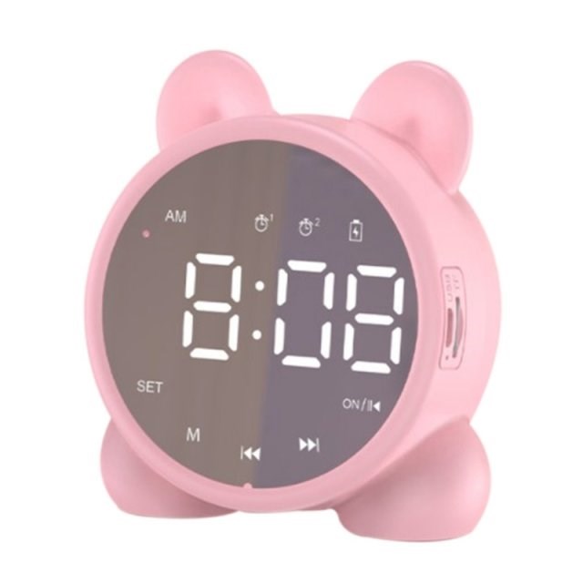 2022 New Children Kids Bluetooth Speaker Alarm Clock Sleep T