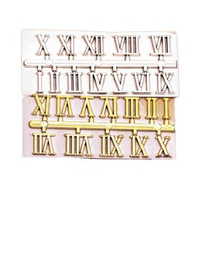 1PCS Roman Numeral DIY Digital Replacement Gadget Repair Clo