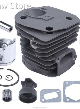 44MM Nikasil Plated Chainsaw Cylinder Piston Gasket Replacem