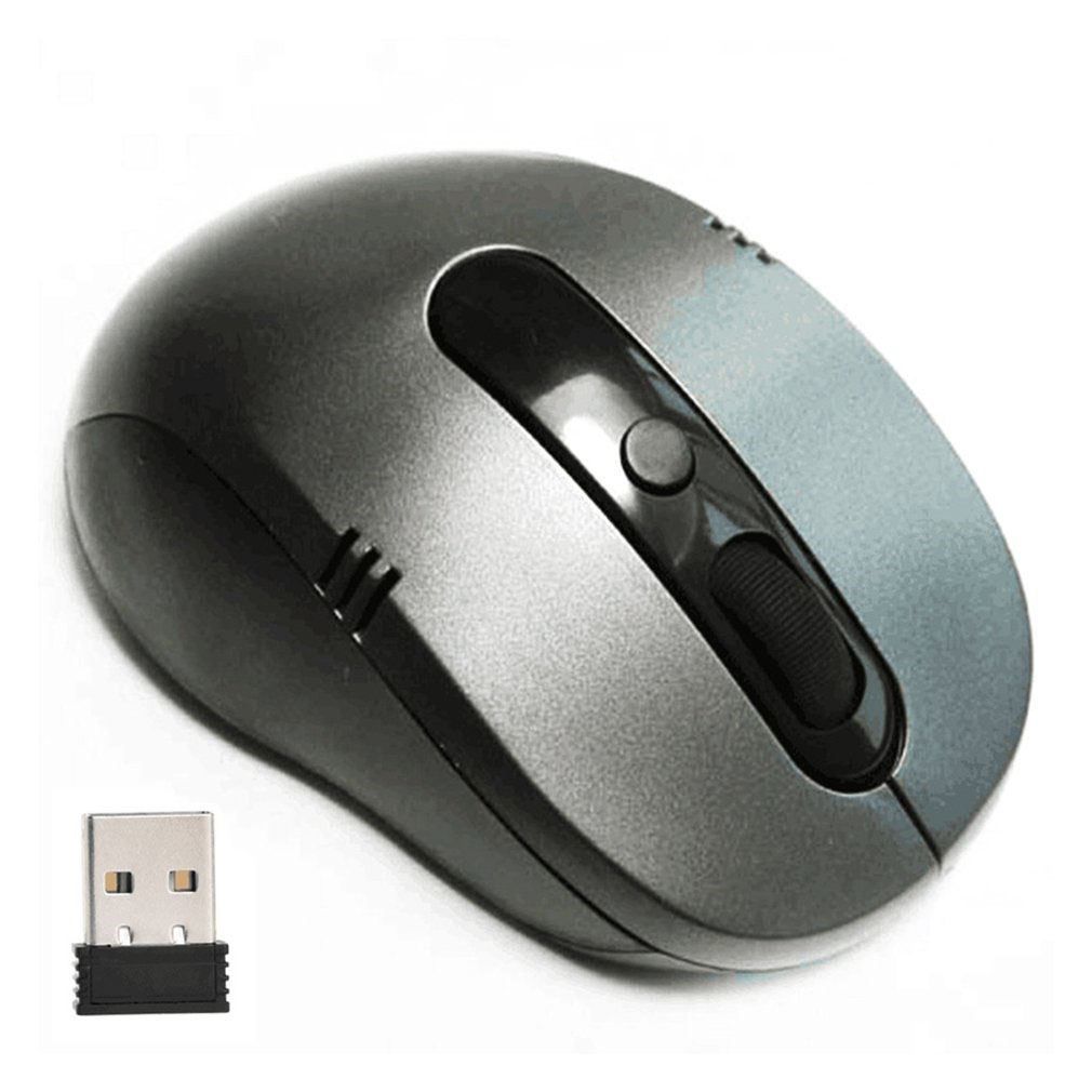 Bts-7100 2.4Ghz Wireless Optical Mouse 6 Buttons 1600DPI Erg