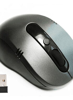 Bts-7100 2.4Ghz Wireless Optical Mouse 6 Buttons 1600DPI Erg