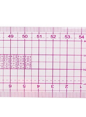 hot-Sewing tailor 54 cm shared double side metric straight r