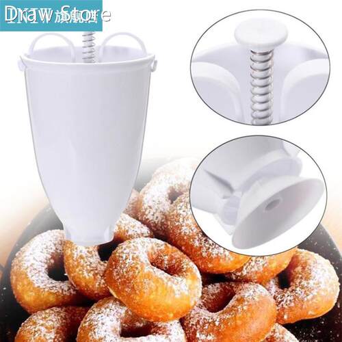 Plastic Donut Maker DIY Machine Tool Mold Kitchen Pastry Cak