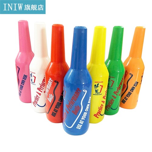 1Pcs Cocktail Shaker Bartender Flair Practice Bar Bottle Co