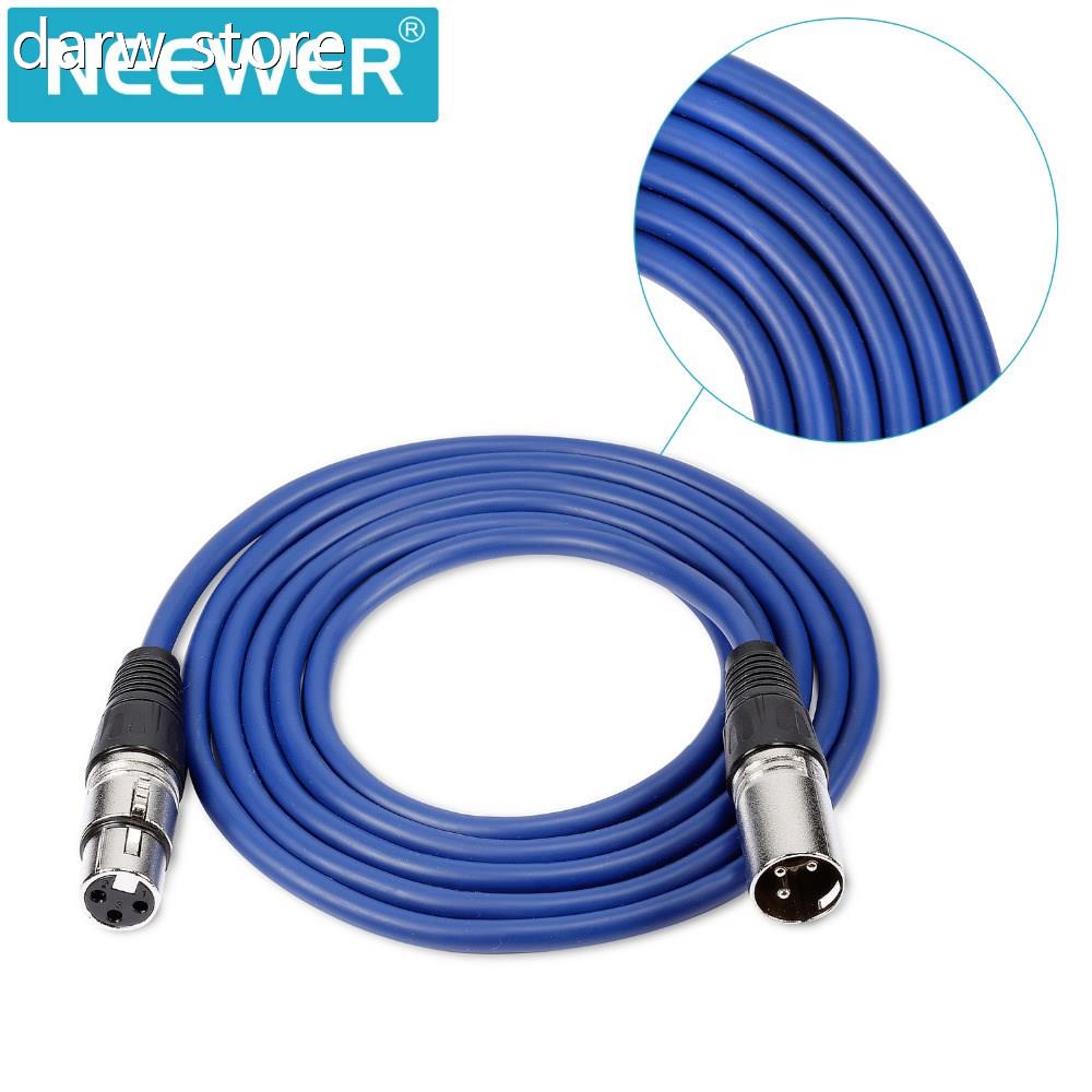 Neweer 6Pack 1 meter Audio Cable1 Cords  XLRM ale to XLR Fem