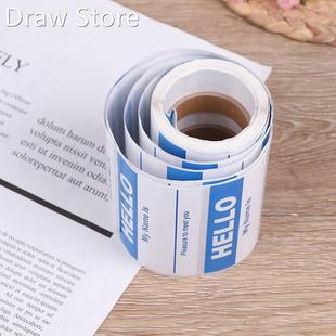 Name Tag Labels Hello My Name Is sticker 150PCS Baby Announ
