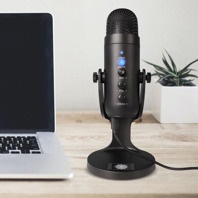 Usb Condenser Microphone For Computer Pc Mobile Phone Singin