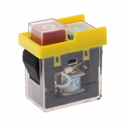 AC 250V 6A Waterproof Electromagnetic Push Button Machine Sa