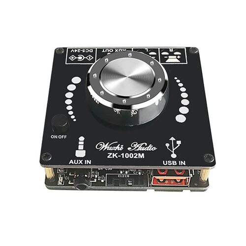 ZK-1002M 100W+100W Bluetooth-compatible 5.0 Power Audio Ampl