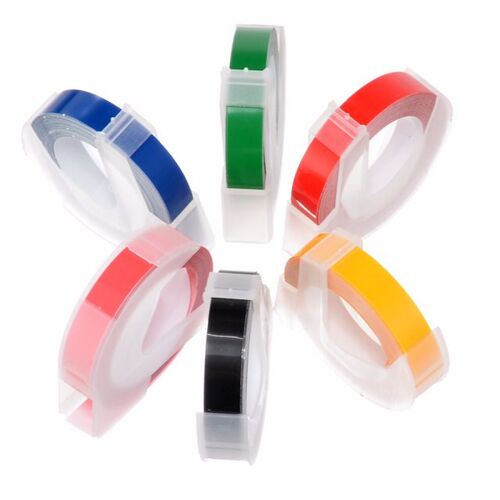 1 Roll Embossing Tape 9mm 3 Meters Long Plastic Label Tapes