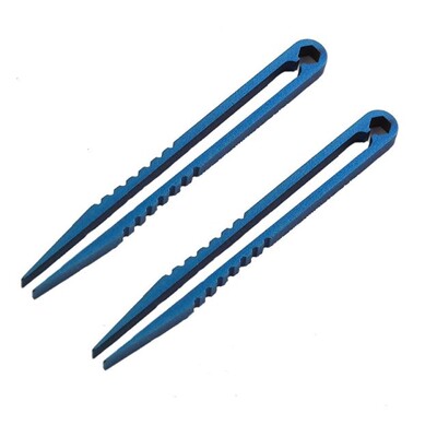 Tweezers Professional Camp Hike Outdoor Titanium Tweezer EDC