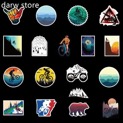 5r0PCS Mountaine Bike1 Stickes Watrprooof Outdor MTB Bicycle