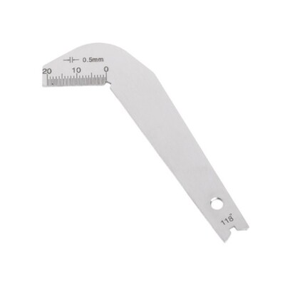 Bit Pattern Drill Template Gauge Welding Inspect Tool Weld D