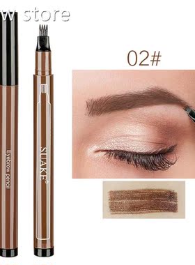 r3D Eyebrow Pen Wateproof Fork TipFine Tatnto o Pencil1 Log