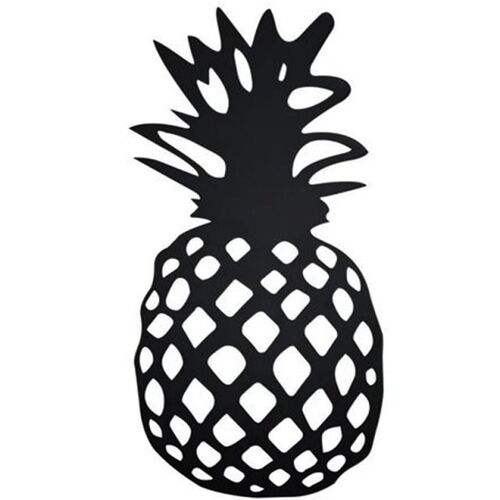 Metal Pineapple Shaped Wrought Iron Pendant Wall Decor Hollo