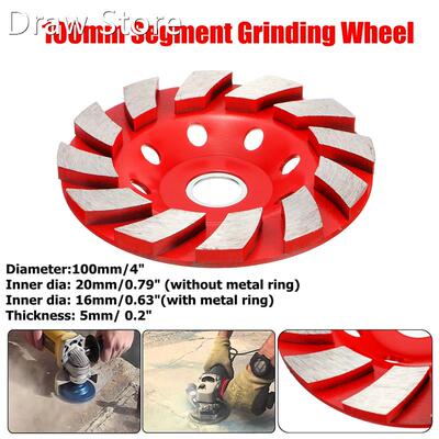 Industrial Grade HHS Segmented Diamond Grinding Wheel Disc C
