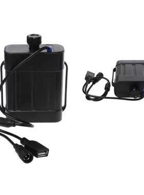 2X 18650 26650 8.4VRechargeable Pack Waterproof House Storag