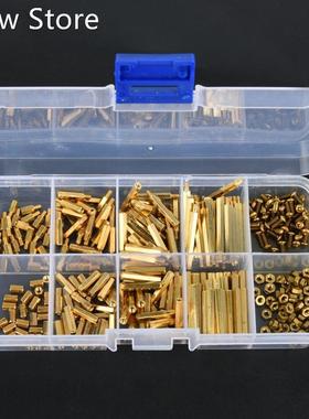 320Pcs M2 Brass Hex Standoff Nut Spacing Screw Assortment Se