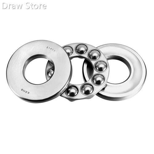 1pcs 51411 Thrust Ball Bearings 55mm x 120mm x 48mm Chrome S