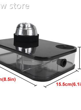 Hooah Smokking With LDE igLht Shisha Box Na1rgile Sheesha Na