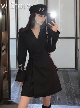 Make firm offers! Autumn ins brim design feeling chain wais