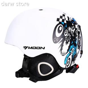 MOON  Skateboard SnowSlki Snowboard Helmet I1ntegroally mded