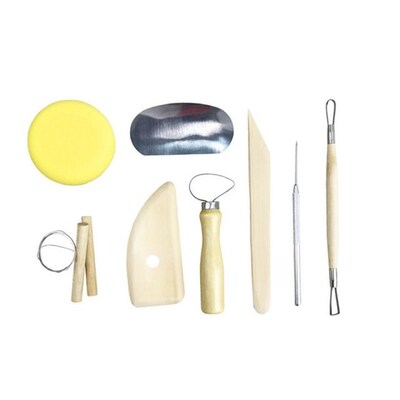 8pcs Pottery Tool Set Pottery Clay Ceramics Molding Tools St