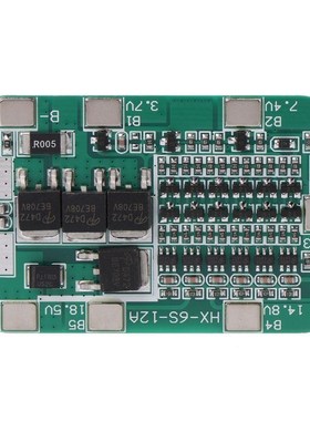 6S 15A 24V BMS Protection PCB Board For 6 Packs Li-ion Lithi