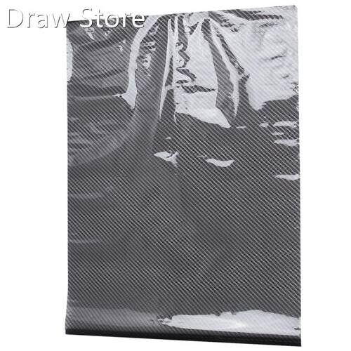 0.5x2M Black Carbon Fiber Print Water Transfer Dipping Hydro