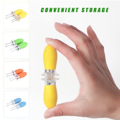 2pcs Corn Skewer Barbeque Corn 适用于k Stainless Steel BBQ S