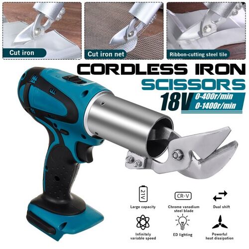 Electric Cordless Iron-Scissors Metal Cutting Tools Iron She