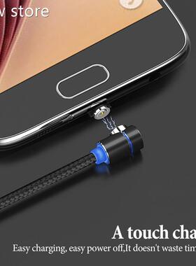 Type C Carging Cabl 90 Degree Magnetic Cored hF1or iPhone1 1
