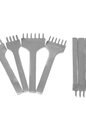 5/6mm Spacing Punch Tool 适用于 Leather Hole Punches Tool La