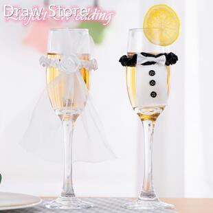 2 Pcs/1 Pair Decoration Bride and Groom Wedding Engaget Par