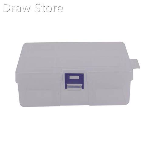 6 Removable Plastic Storage Box Jewelry/Earring/Tools Contai