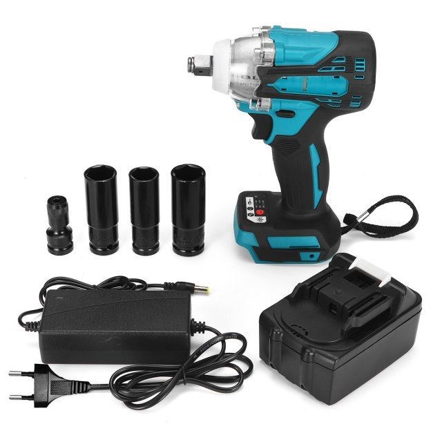 2021 388vf 800N.m. Brushless Cordless Electric Impact Wrench