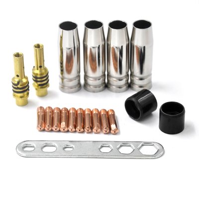 20pcs Nozzles MB15AK Torch Machine Consumables Electrode MIG